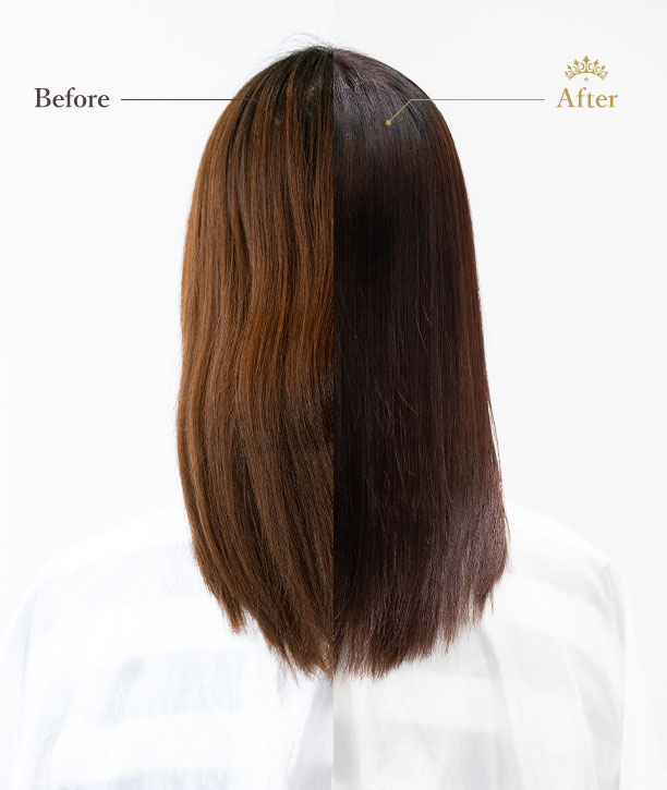 J's リュクセルストレート Before＆After